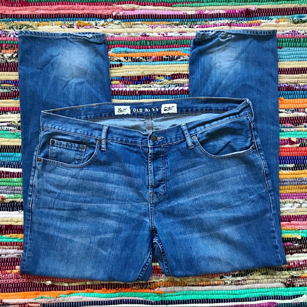 Old Navy ~ Slim Straight Detroit jeans